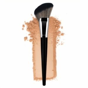 Foundation Brush Triangle Powder Brush  Angled Makeup Brush Fan Contour Brush Professional Blush Brush Bronzer Brush for Liquid,Cream Mineral,Powder