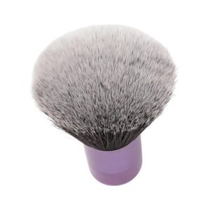Luxurious and Large Ultra Soft Fluffy Powder Brush, Multirpose Face, Body, Barber and Beauty Tool, with wooden base Soft Kabuki Brush by  (Violet)