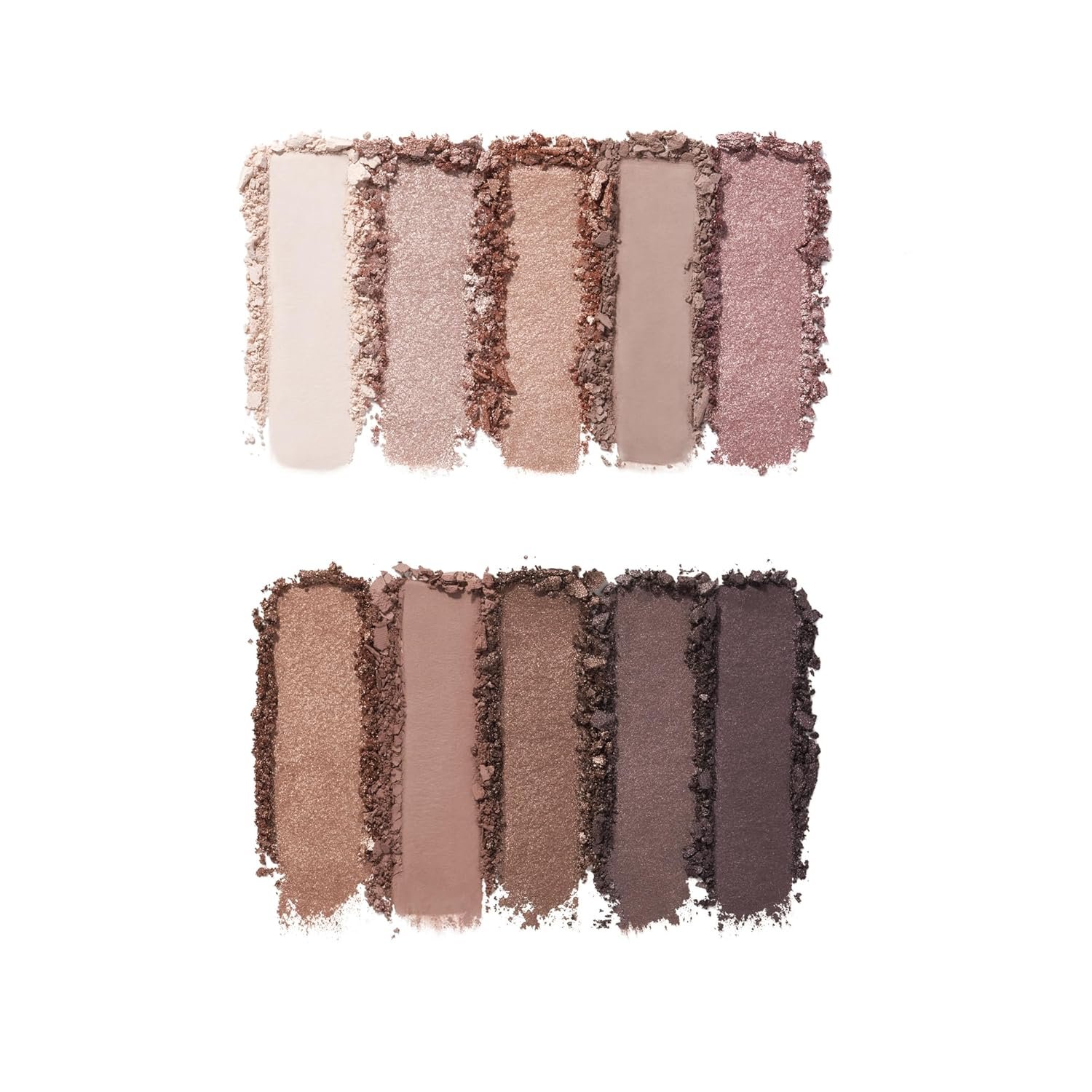 Perfect 10 Eyeshadow Palette, Ten Ultra-pigmented Shimmer & Matte Shades, Vegan & Cruelty-free, Nude Rose Gold (Packaging May Vary) - Image 2